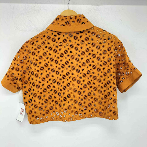 romeo gigli レース カットワーク ブラウス レディース  9T